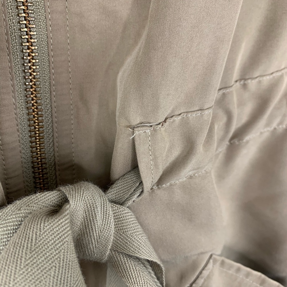 Soft Surroundings tie waist utility dress, Small - Picture 5 of 7